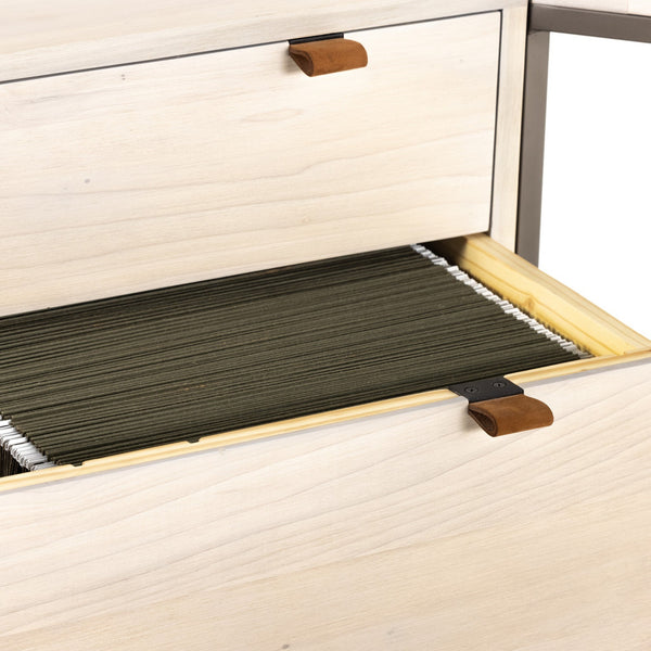 Trey Desk System - Dove Poplar