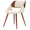 Cyprus Fabric Chair In Santorini Sand/Walnut