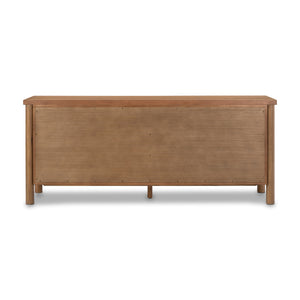 Roark 6 Drawer Dresser In Amber Oak Veneer