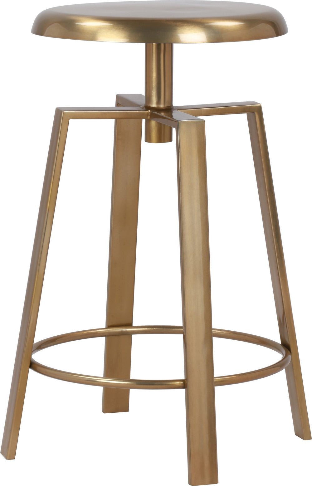 Jacqueline Counter/Bar Stool In Gold