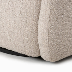 Levi Swivel Chair In Knoll Sand