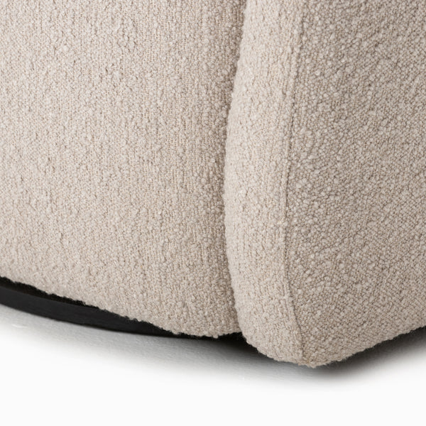 Levi Swivel Chair In Knoll Sand