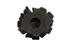Topsy Turvy Succulent Wall Art, Smallooth Matte Black