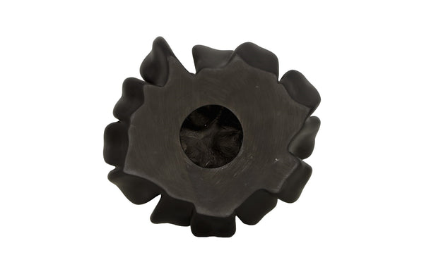 Topsy Turvy Succulent Wall Art, Smallooth Matte Black
