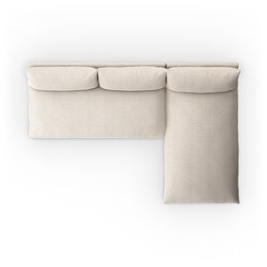 Grant Outdoor 2 Pc Sectional In Faye Sand