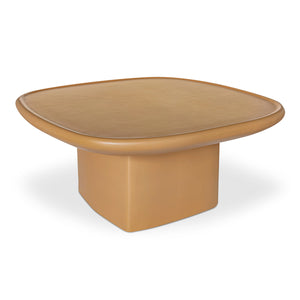 Moe's Manon Outdoor Coffee Table in Deep Yellow