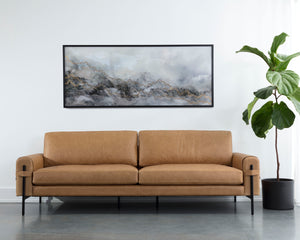 CAMUS SOFA - LUDLOW SESAME LEATHER