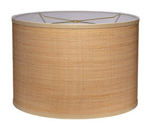 Drum Raffia Shade, Classic
