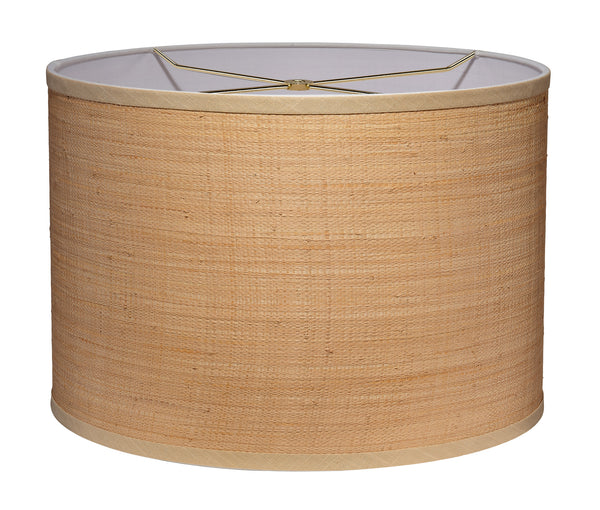 Drum Raffia Shade, Classic