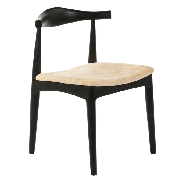 The President's Side Chair - Black / Upholstery