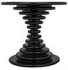 Scheiben Side Table, Hand Rubbed Black