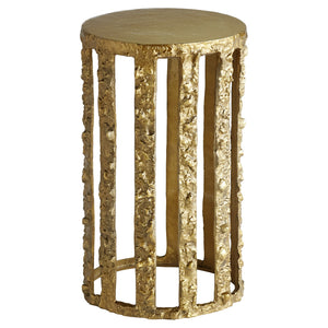 Large Lucila Gilded Table in Gold