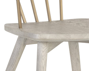 DEMI DINING ARMCHAIR - GREY