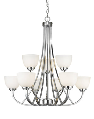 Ashton 9 Light Chandelier in Chrome  Finish