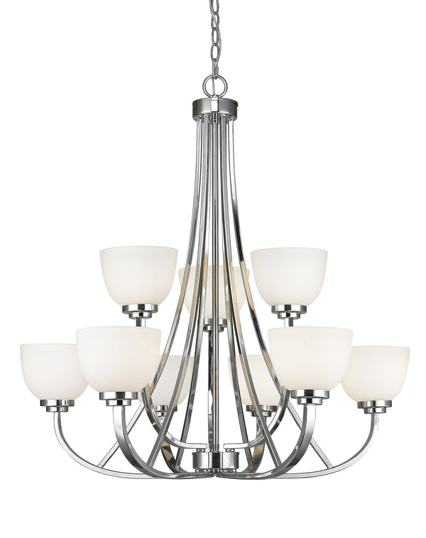 Ashton 9 Light Chandelier in Chrome  Finish