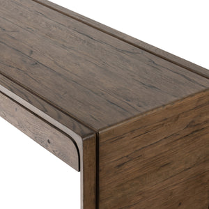 Henry Desk In Rustic Grey Veneer