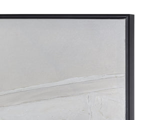 Breaking Barriers - 60" X 60" - Black Floater Frame