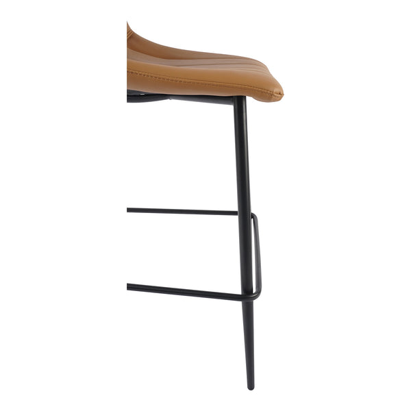 Moe's Alibi Set of 2 Tan Counter Stools