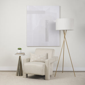 Sovereign Oatmeal Fully Upholstered Accent Chair
