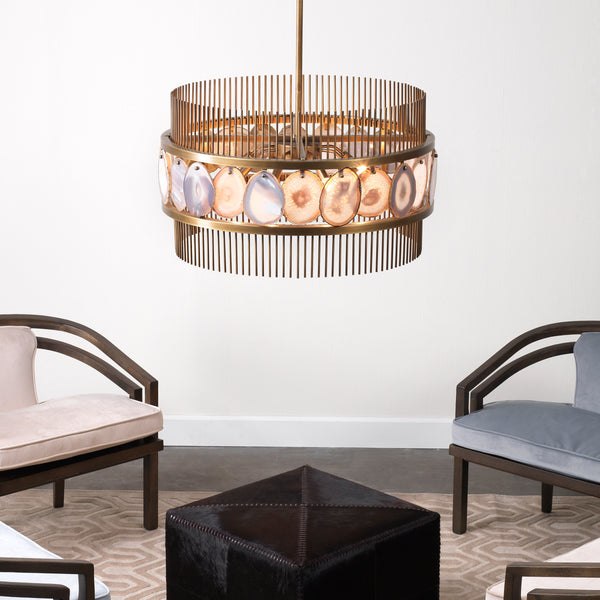 Upsala Agate 8-Light Chandelier