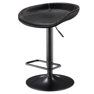Rogue Gaslift Bar Stool In Vintage Black