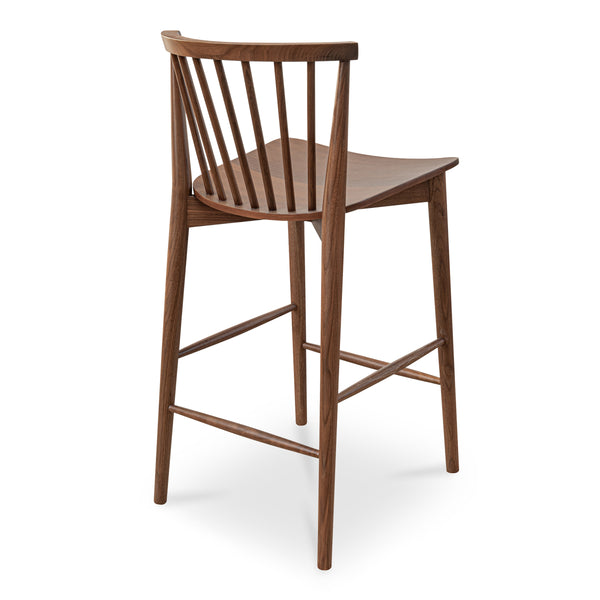 Marley Counter Stool in Walnut