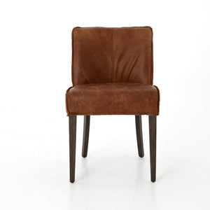 Aria Dining Chair In Sienna Chestnut
