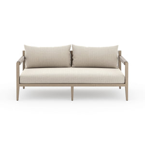 Sherwood Outdoor Sofa In 63" In Brown/Faye San