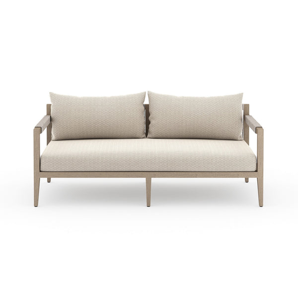Sherwood Outdoor Sofa In 63" In Brown/Faye San