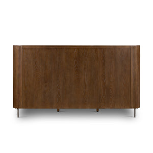 Fletcher Bed In Terra Brown Oak In King