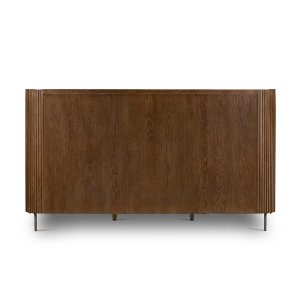 Fletcher Bed In Terra Brown Oak In King