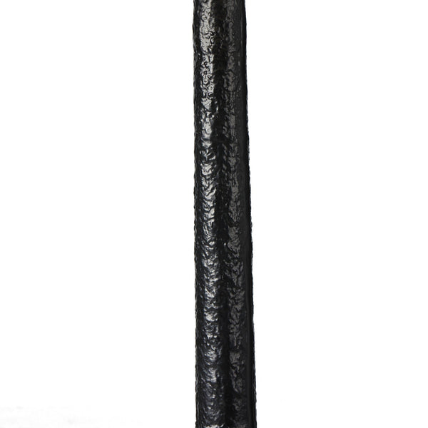 Neville Floor Lamp In Matte Black Cast Aluminum