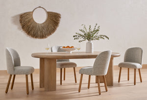 Jaylen Extension Dining Table In Yucca Oak