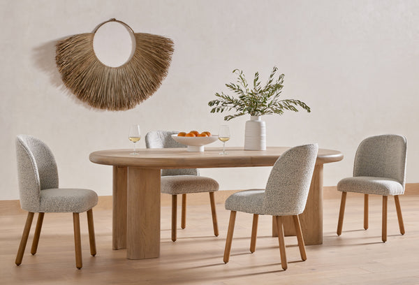 Jaylen Extension Dining Table In Yucca Oak