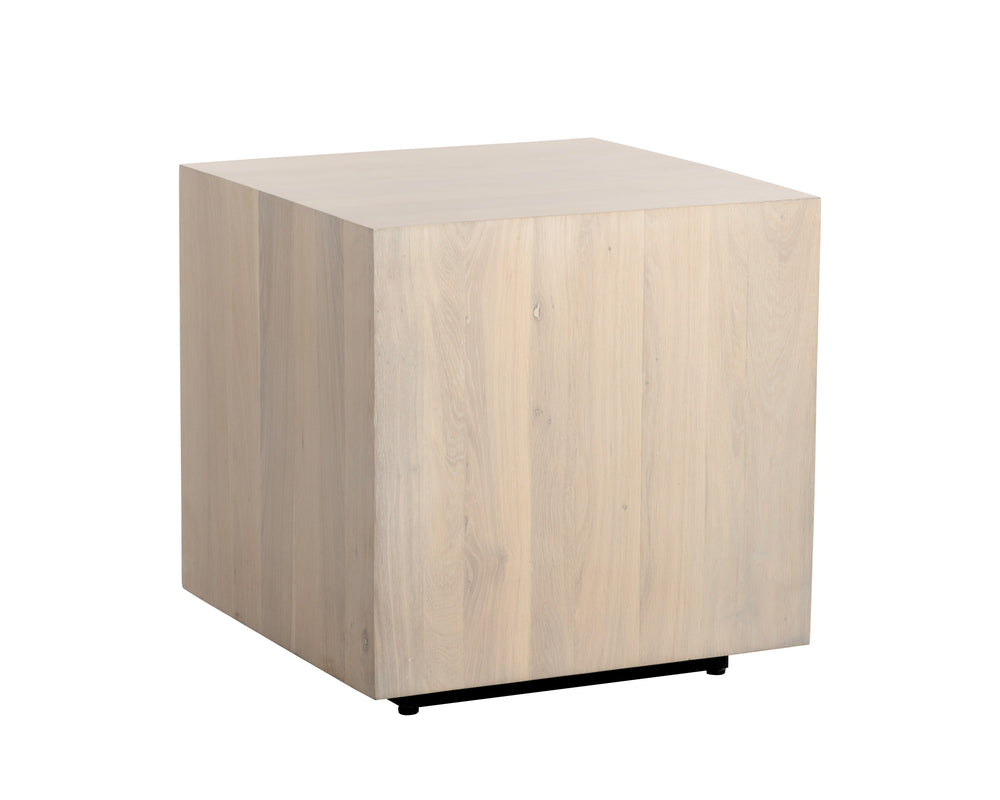 FREZCO SIDE TABLE - LIGHT OAK