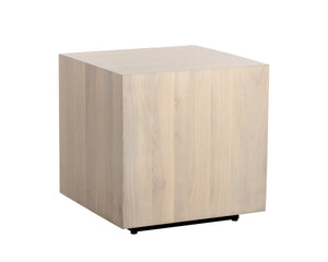 FREZCO SIDE TABLE - LIGHT OAK