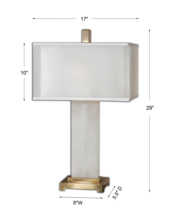 Athanas Alabaster Lamp