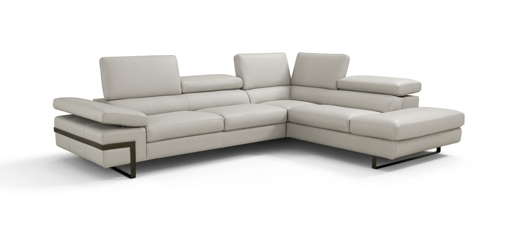 I867 Left Hand Facing Chaise in Right Grey