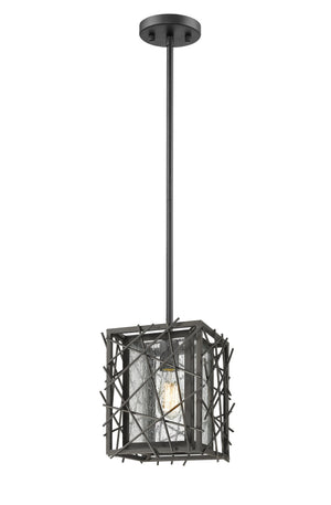 Stanwood 1 Light Mini Pendant in Bronze Finish