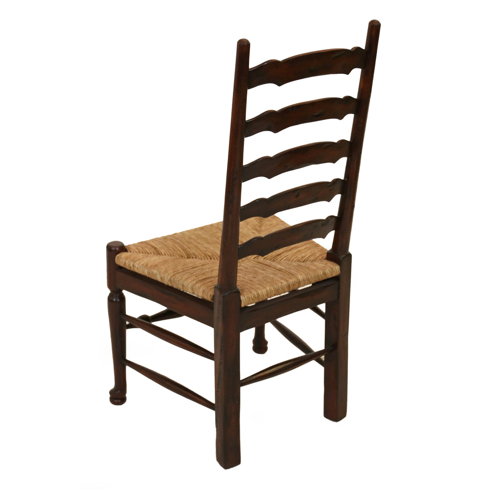 English Country Ladderback Side Chair