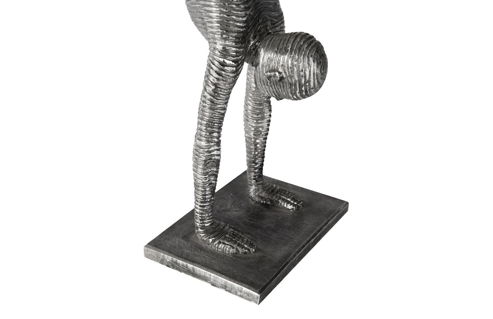 Handstand Sculpture, Aluminum, Smallall