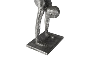 Handstand Sculpture, Aluminum, Smallall
