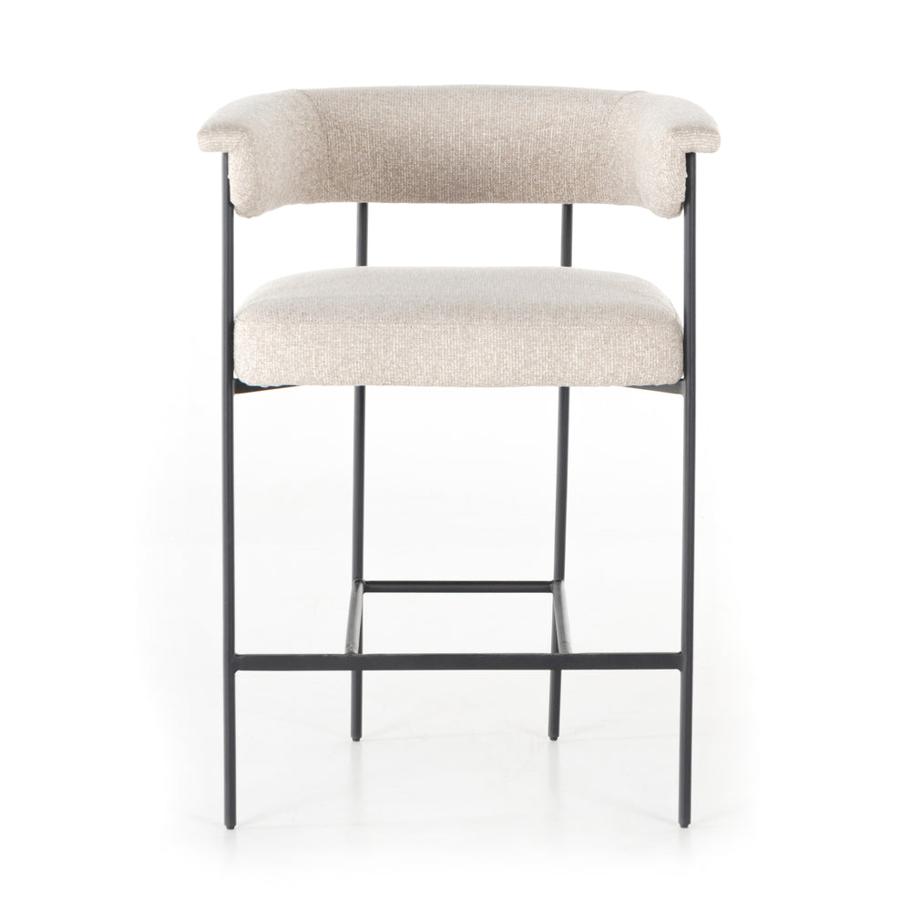 Carrie Stool In Light Camel In Counter