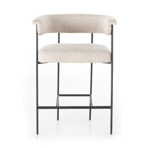 Carrie Stool In Light Camel In Counter