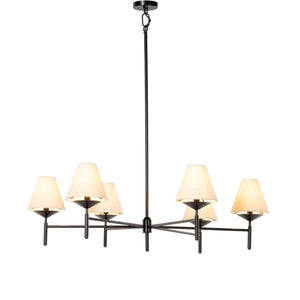 Dodie Chandelier In Jet Black