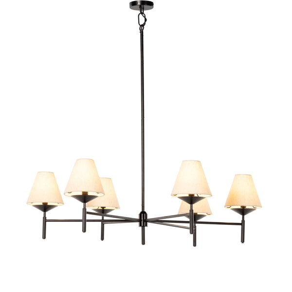 Dodie Chandelier In Jet Black
