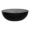 Insitu Coffee Table Black Concrete Drum