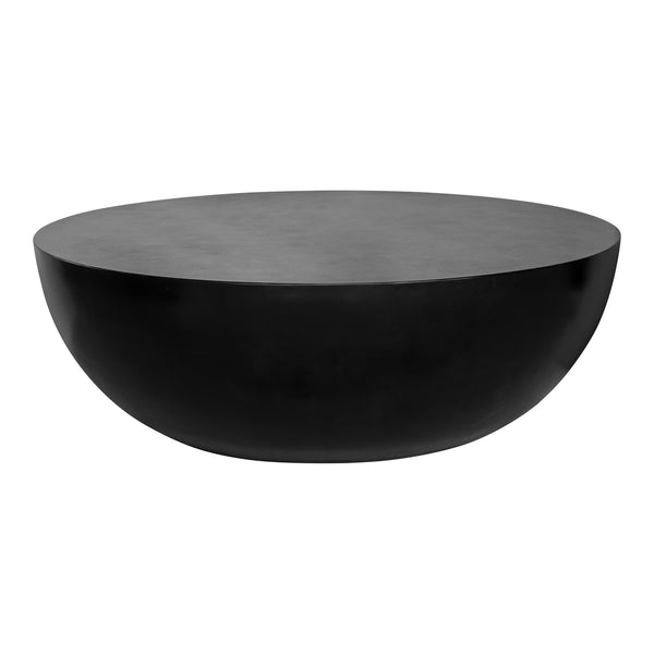 Insitu Coffee Table Black Concrete Drum