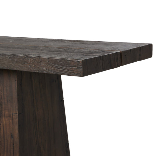 Atlas Console Table - Smoked Alder