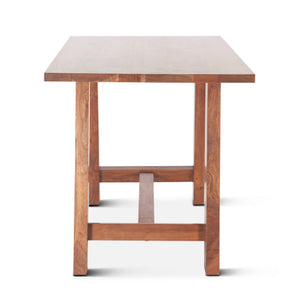 Savannah 75" Gathering Table, Cinnamon Brown
